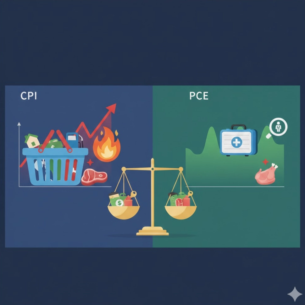 CPI與PCE的差異