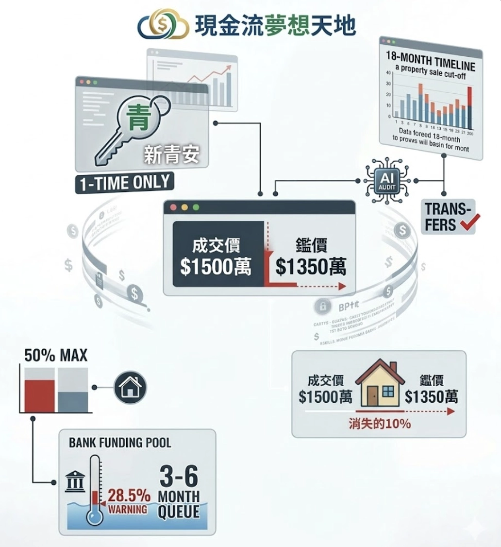 2026房貸限貸令與新青安懶人包-現金流夢想天地