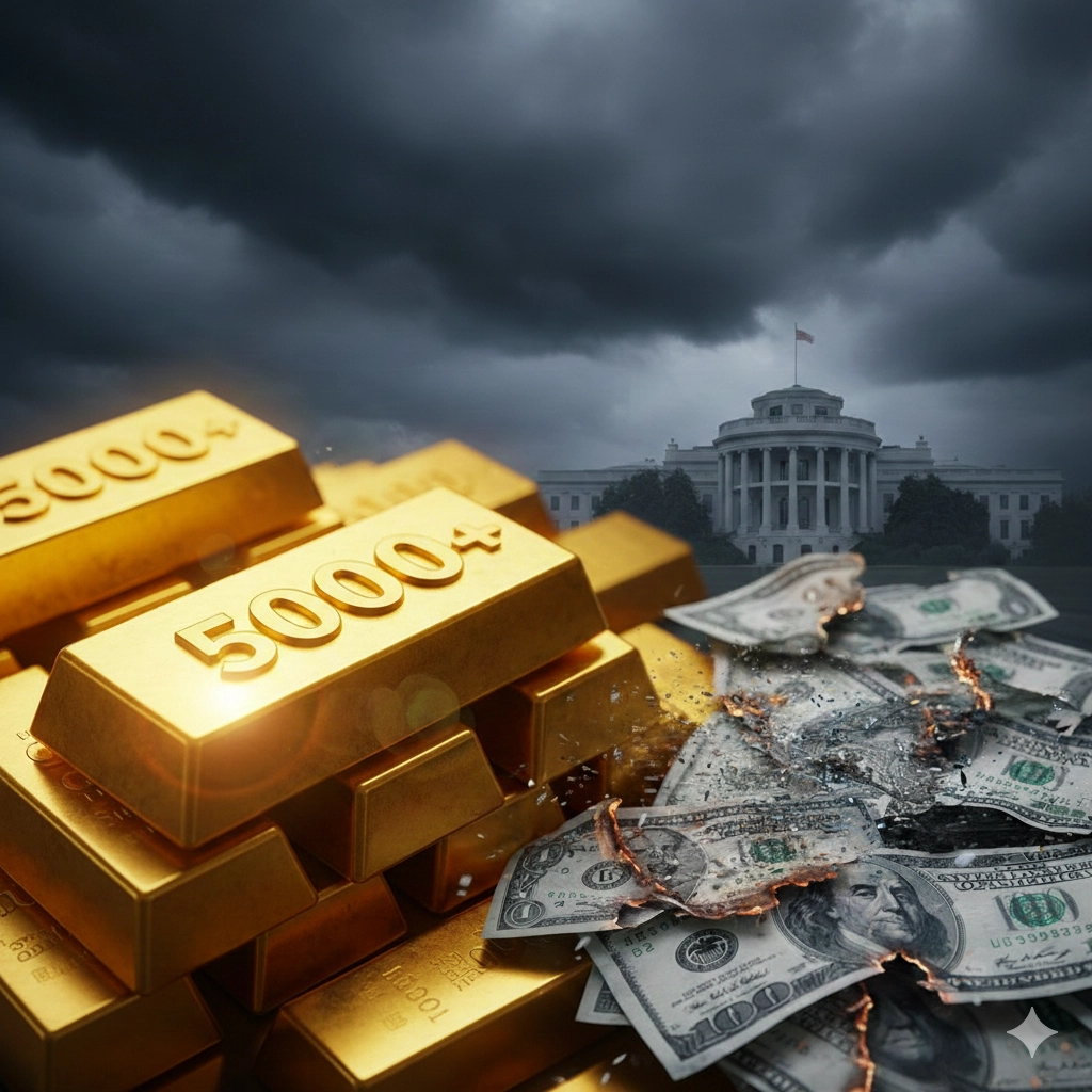 黃金面對美元不信任