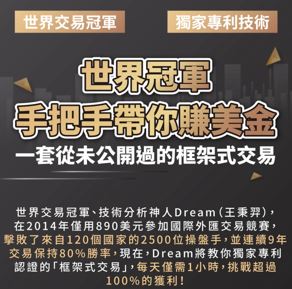 世界交易大賽冠軍